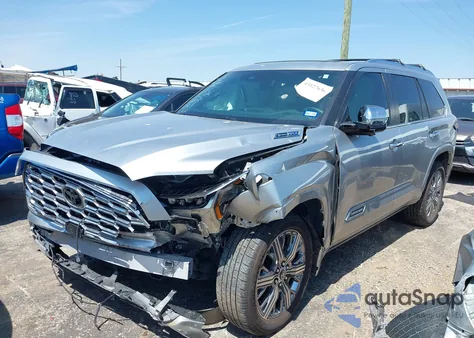 2024 Toyota Sequoia Capstone from USA, damaged, VIN 7SVAAABA2RX034352